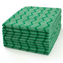 Rubbermaid FGQ62000GR00 16" Square Hygen General Purpose Cloth - Microfiber, Green thumbnail 2