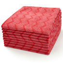 Rubbermaid FGQ62000RD00 16" Square Hygen General Purpose Cloth - Microfiber, Red thumbnail 2