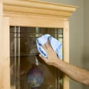 Rubbermaid FGQ63000BL00 16" Square Hygen Glass Cloth - Microfiber, Blue thumbnail 2