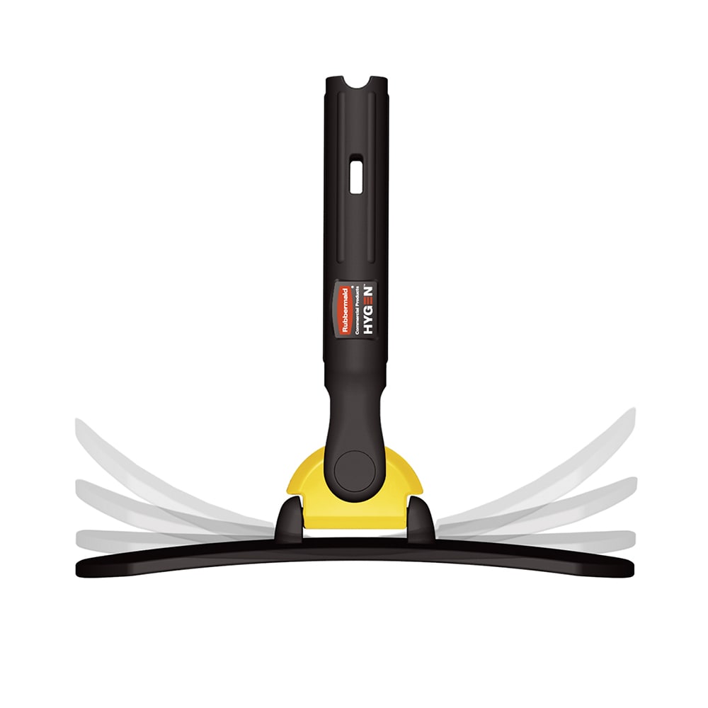 Rubbermaid FGQ85500BK00 Hygen Flexi-Frame Microfiber Dust Mop - Black