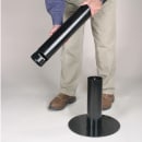 Rubbermaid FGR1BK Pole Cigarette Receptacle - Outdoor Rated thumbnail 4