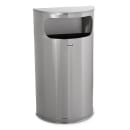 Rubbermaid FGSO8SSSPL 9 gal Indoor Decorative Trash Can - Metal, Satin Stainless thumbnail 2