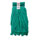 Rubbermaid FGT85206GR00 Medium Tube Mop Head - 5" Headband, Microfiber, Green thumbnail 2