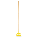 Rubbermaid FGH115000000 54" Invader Wet Mop Handle - 1" Headbands, Plastic/Yellow thumbnail 2
