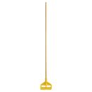 Rubbermaid FGH116000000 60" Invader Wet Mop Handle - 1" Headbands, Plastic/Yellow thumbnail 2