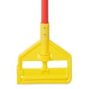 Rubbermaid FGH14600RD00 60" Invader Wet Mop Handle - 1" Headbands, Plastic, Yellow/Red thumbnail 2