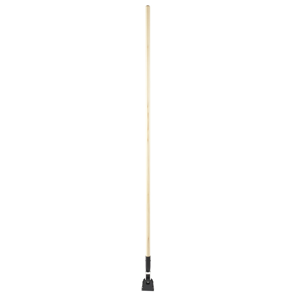 Rubbermaid FGM116000000 60" Snap-On Dust Mop Handle for Wire Frames, Wood