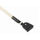Rubbermaid FGM116000000 60" Snap-On Dust Mop Handle for Wire Frames, Wood thumbnail 2