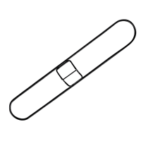 Rubbermaid FGM255000000 36" Snap-On Wire Dust Mop Frame thumbnail 3