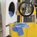 Rubbermaid FGQ41000BL00 18" Hygen Room Wet Mop - Microfiber, Blue thumbnail 4