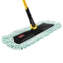 Rubbermaid FGQ41800GR00 18" Hygen Dust Pad with Fringe - Microfiber, Green thumbnail 4