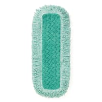 Rubbermaid FGQ41800GR00 18" Hygen Dust Pad with Fringe - Microfiber, Green thumbnail 5