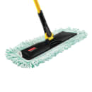 Rubbermaid FGQ43800GR00 36" Hygen Dust Pad with Fringe - Microfiber, Green thumbnail 2