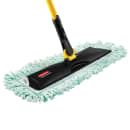 Rubbermaid FGQ46000GR00 60" Hygen Dust Pad with Fringe - Microfiber, Green thumbnail 3