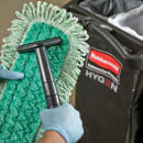 Rubbermaid FGQ46000GR00 60" Hygen Dust Pad with Fringe - Microfiber, Green thumbnail 4