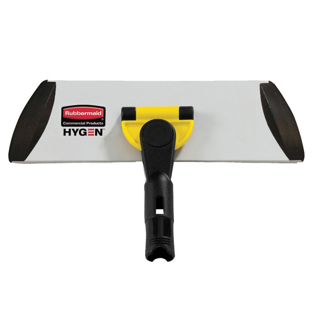 Rubbermaid FGQ55000YL00 11" Hygen Wall/Stair Frame - Flat, Hook-and-Loop Strips, Aluminum, Yellow