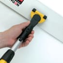 Rubbermaid FGQ56000YL00 18" Hygen Wet/Dry Frame - Flat, Hook-and-Loop Strips, Aluminum, Yellow thumbnail 2