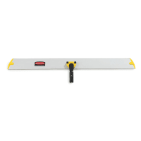 Rubbermaid FGQ56000YL00 18" Hygen Wet/Dry Frame - Flat, Hook-and-Loop Strips, Aluminum, Yellow thumbnail 7