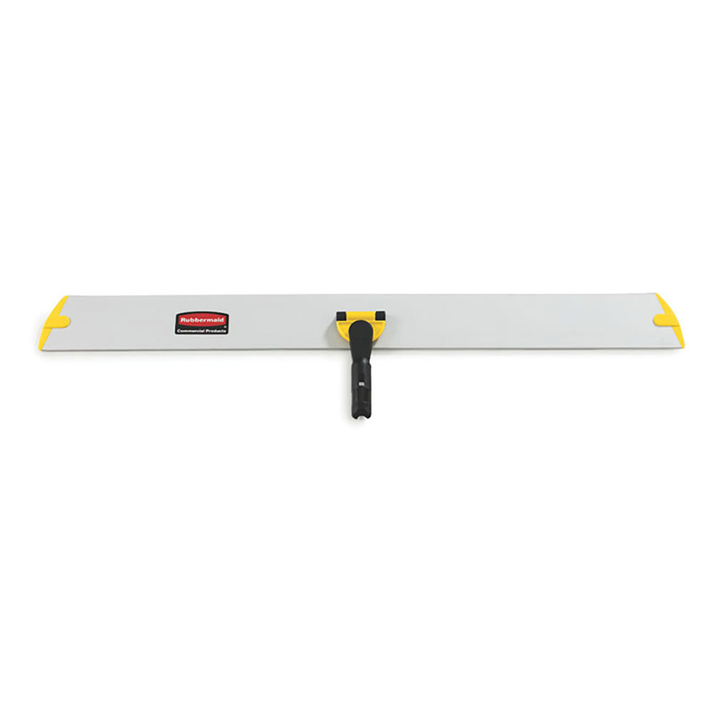 Rubbermaid FGQ58000YL00 36" Hygen Hall Dusting Frame - Flat, Hook-and-Loop Strips, Aluminum, Yellow