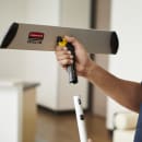 Rubbermaid FGQ75500YL00 Hygen Adjustable Quick-Connect Handle - 48 72" Aluminum, Handle thumbnail 4