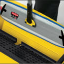 Rubbermaid FGQ90088YEL Microfiber Press Wring Bucket - Yellow thumbnail 2