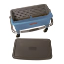 Rubbermaid FGQ93000BLUE Microfiber Press Wring Bucket - Blue thumbnail 3