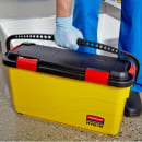 Rubbermaid FGQ95088YEL Microfiber Disinfecting Bucket - Yellow thumbnail 6