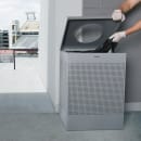 Rubbermaid FGSC22EPLSM 40 gal Indoor Decorative Trash Can - Metal, Silver thumbnail 2