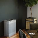 Rubbermaid FGSR18SSPL 22 1/2 gal Indoor Decorative Trash Can - Metal, Stainless Steel thumbnail 3