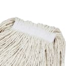 Rubbermaid FGV11800WH00 Economy Mop Head - #24, 1" Headband, Cotton Yarn, White thumbnail 2