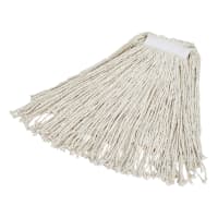 Rubbermaid FGV11900WH00 Economy Mop Head - #32, 1" Headband, Cotton Yarn, White thumbnail 2