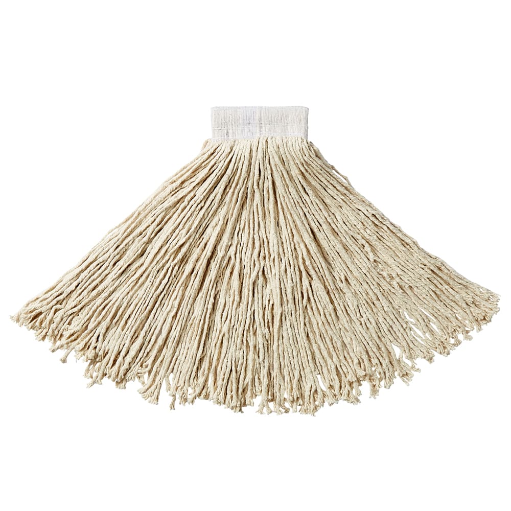 Rubbermaid FGV15800WH00 Economy Mop Head - #24, 5" Headband, Cotton Yarn, White