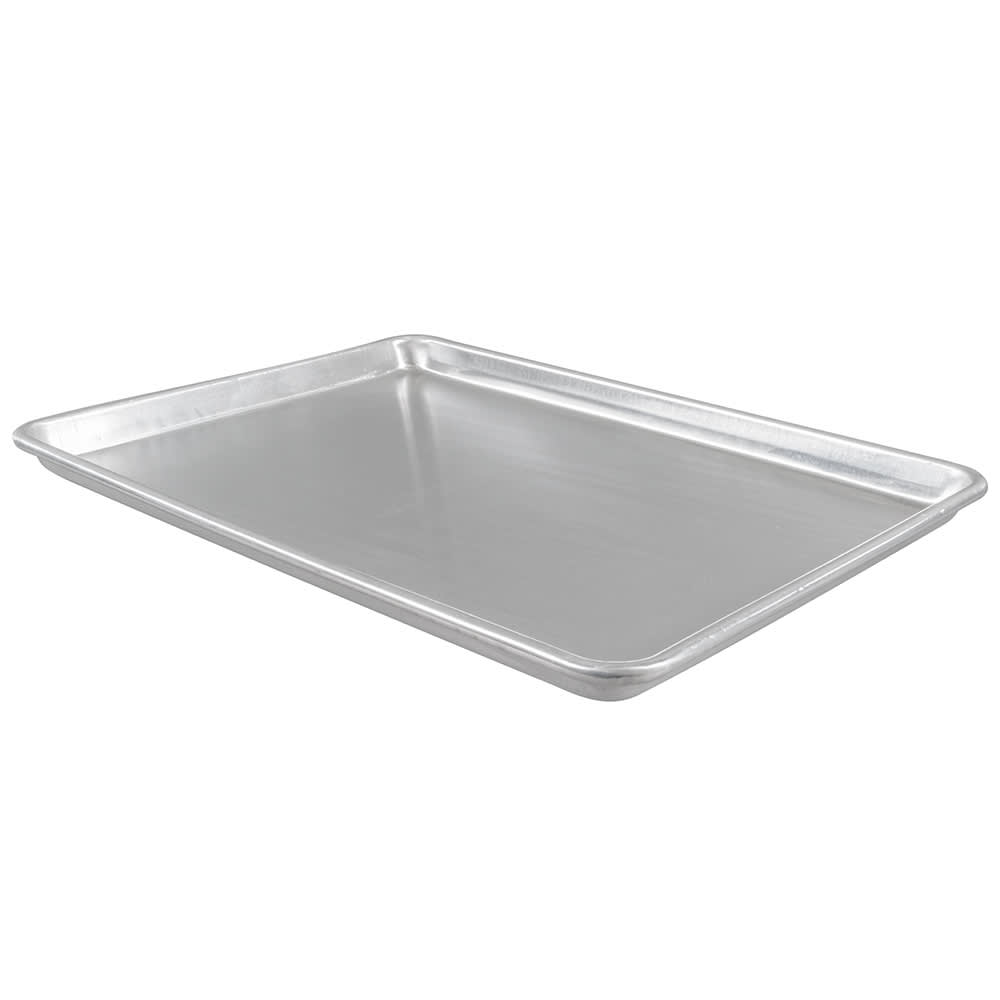 Advance Tabco 18-8A-13 1/2 Half Size Bun / Sheet Pan - 13" x 18" x 1", 18 gauge Aluminum