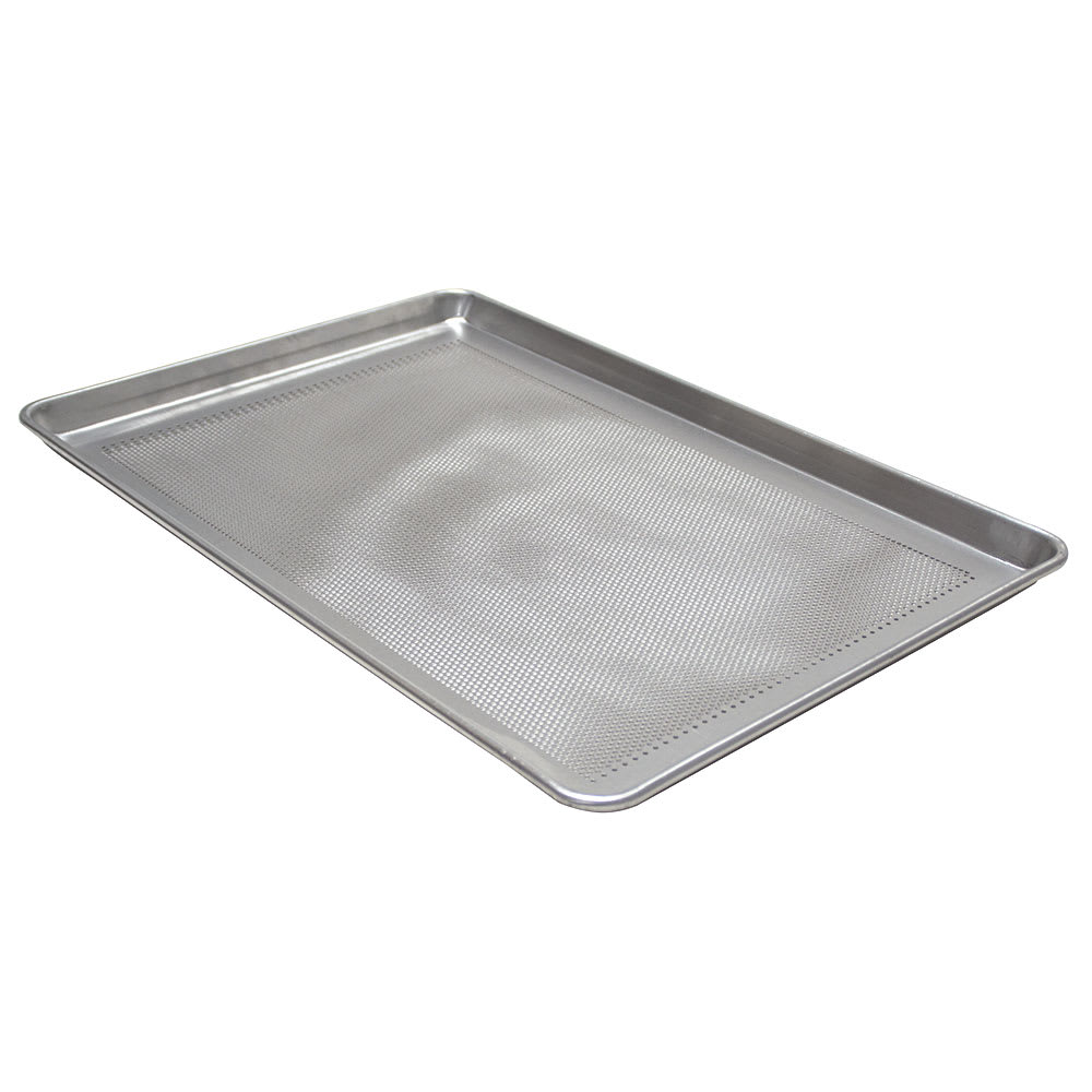 Advance Tabco 18-8P-26 1/1 Full Size Bun / Sheet Pan - 18" x 26" x 1", 18 gauge Aluminum, Perforated