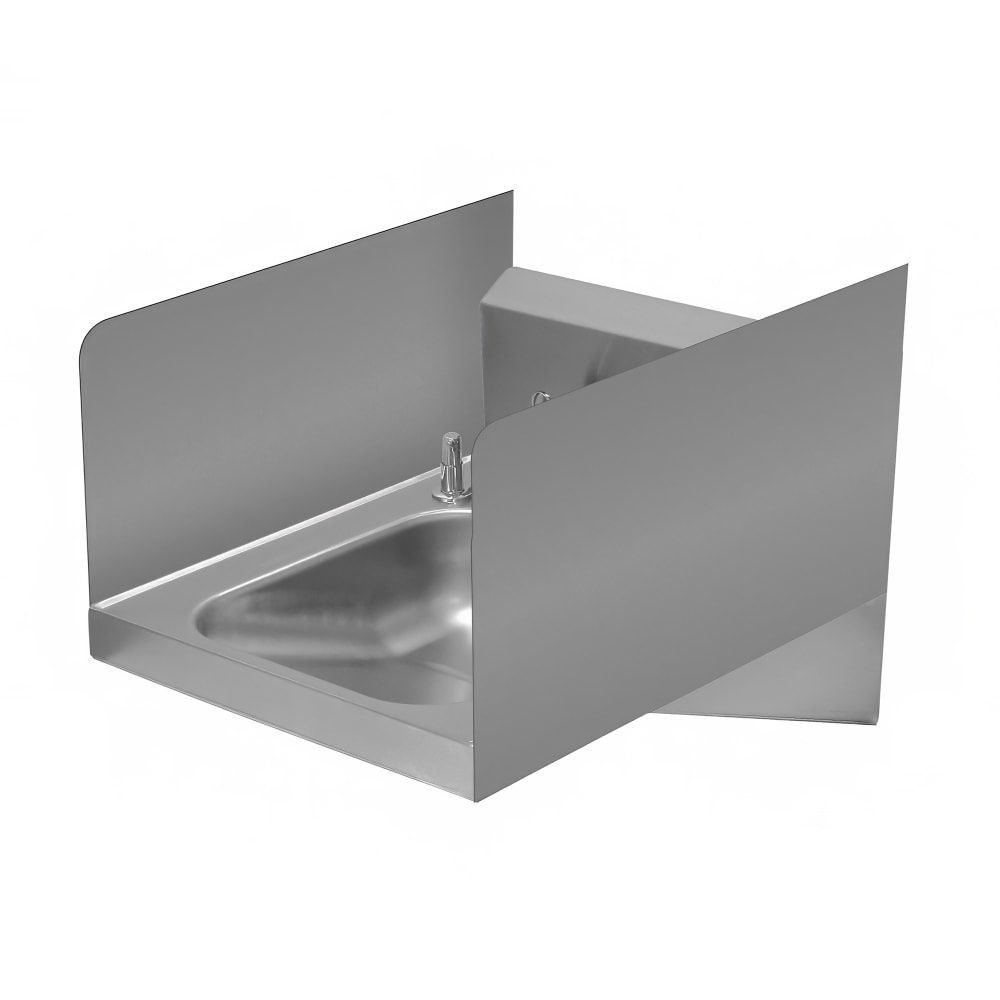 Advance Tabco 7-PS-15D 12" Tall Side Splash for Handicapped Hand Sinks