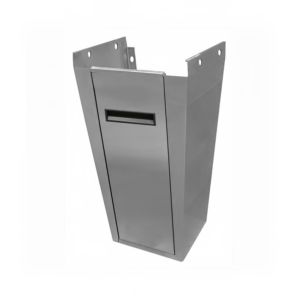 Advance Tabco 7-PS-37 Pedestal Base Only for 10x14" Bowl - Splash Mount Faucet