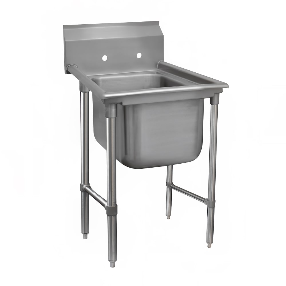 Advance Tabco 94-41-24 35" 1 Compartment Sink w/ 24"L x 24"W Bowl, 14" Deep