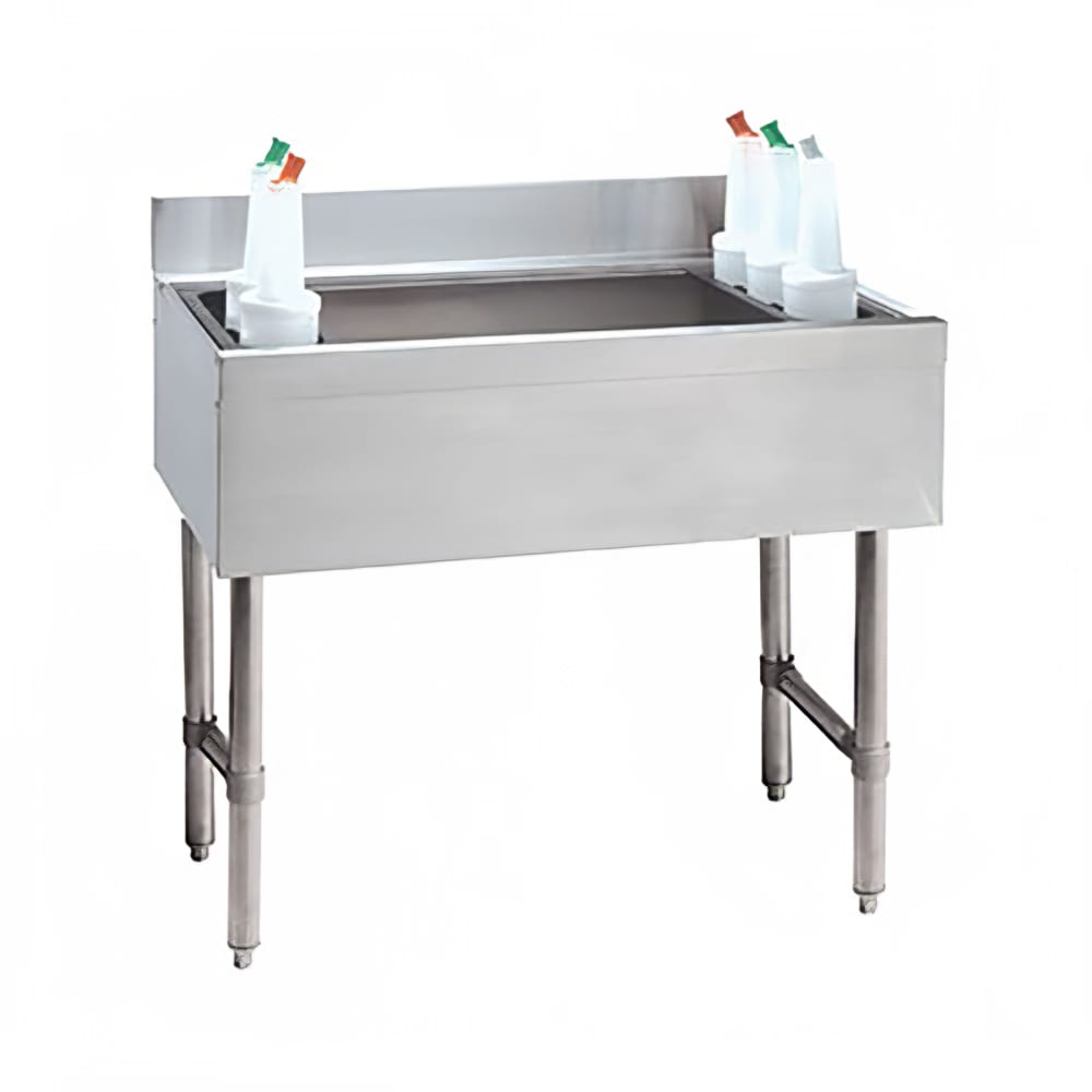 Advance Tabco CRI-12-36-10-X 36" Cocktail Station w/ 119 lb Ice Bin, Stainless Steel