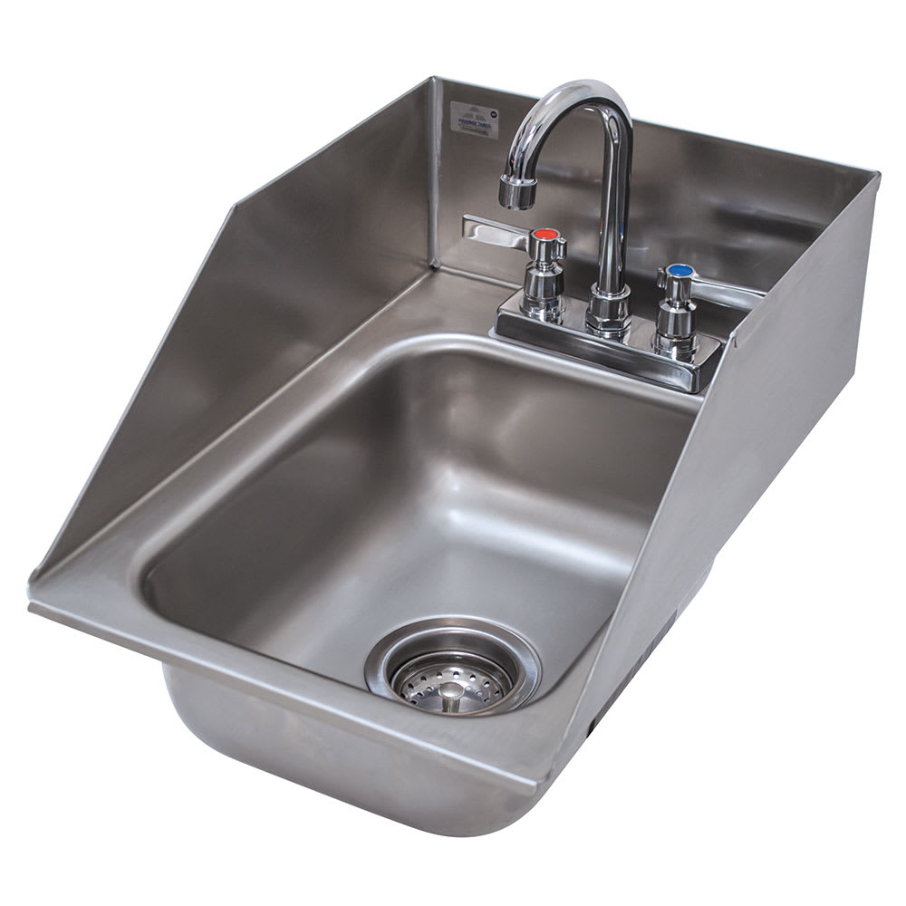 Advance Tabco DI-1-5SP (1) Compartment Drop-in Sink - 10" x 14", Drain Included