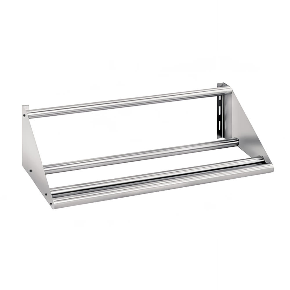 Advance Tabco DTO-22-EC Tubular Wall Mounted Shelf, 22"W x 18"D, Stainless