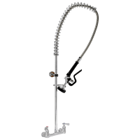 Advance Tabco DTA-53 34"H Wall Mount Pre Rinse Faucet - 1 3/5 GPM, Base with Nozzle thumbnail 3