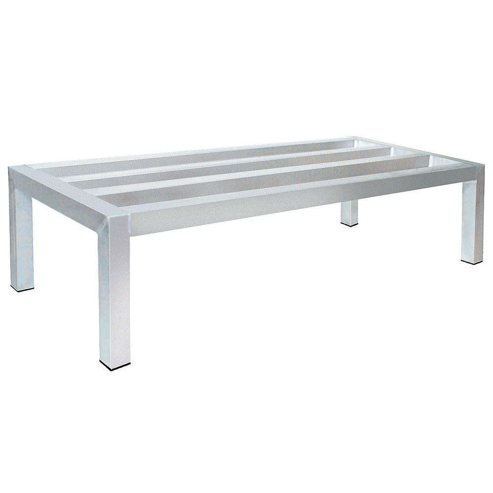 Advance Tabco DUN-2460-8 60" Stationary Dunnage Rack w/ 2000 lb Capacity, Aluminum