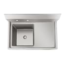 Advance Tabco FS-1-1818-18L 38 1/2" 1 Compartment Sink w/ 18"L x 18"W Bowl, 14" Deep thumbnail 5