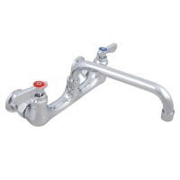 Advance Tabco K-1118 Splash Mount Faucet - 8" Swing Spout, 8" Centers, Lead Free thumbnail 2