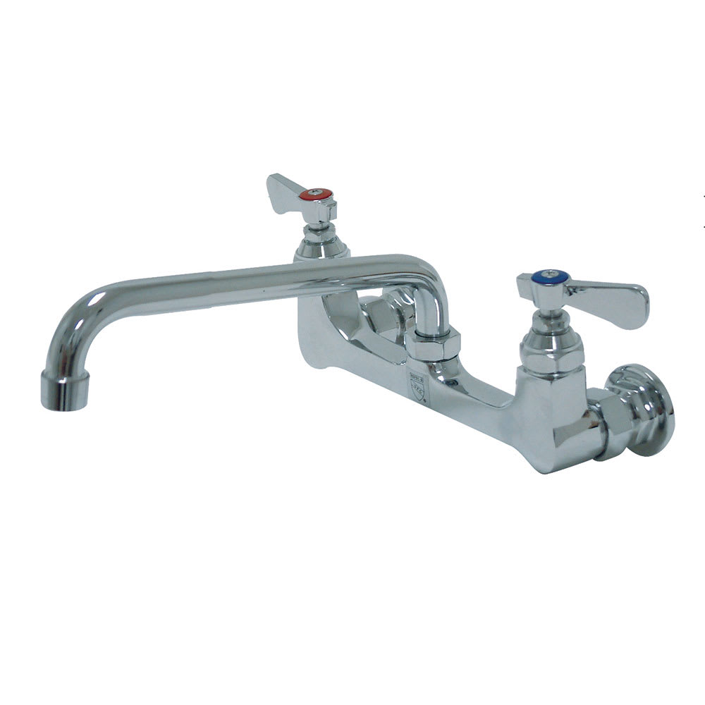 Advance Tabco K-112 Splash Mount Faucet w/ 12" Swing Nozzle