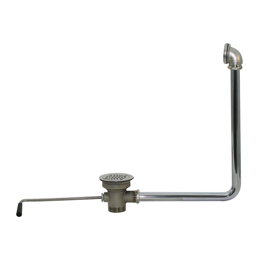 Advance Tabco K-15 Drain, Lever Operated - Built" Overflow, 2" IPS