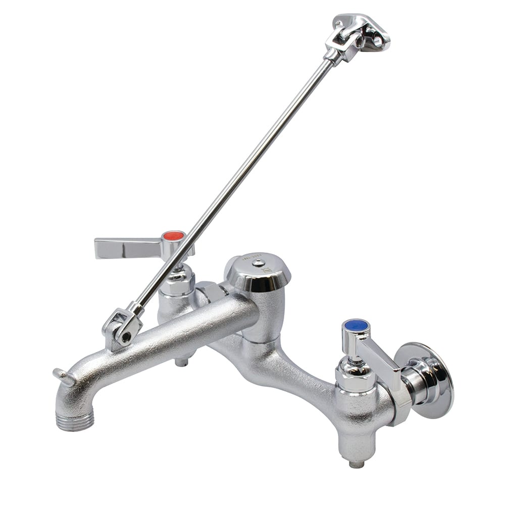 Advance Tabco K-240 Service Faucet w/ Vacuum Breaker, Chrome-Plated Brass