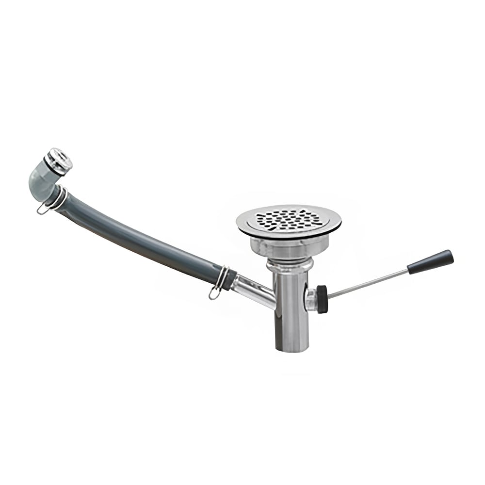 Advance Tabco K-26 Replacement Lever Drain, - Overflow, P-Trap, for Hand Sinks