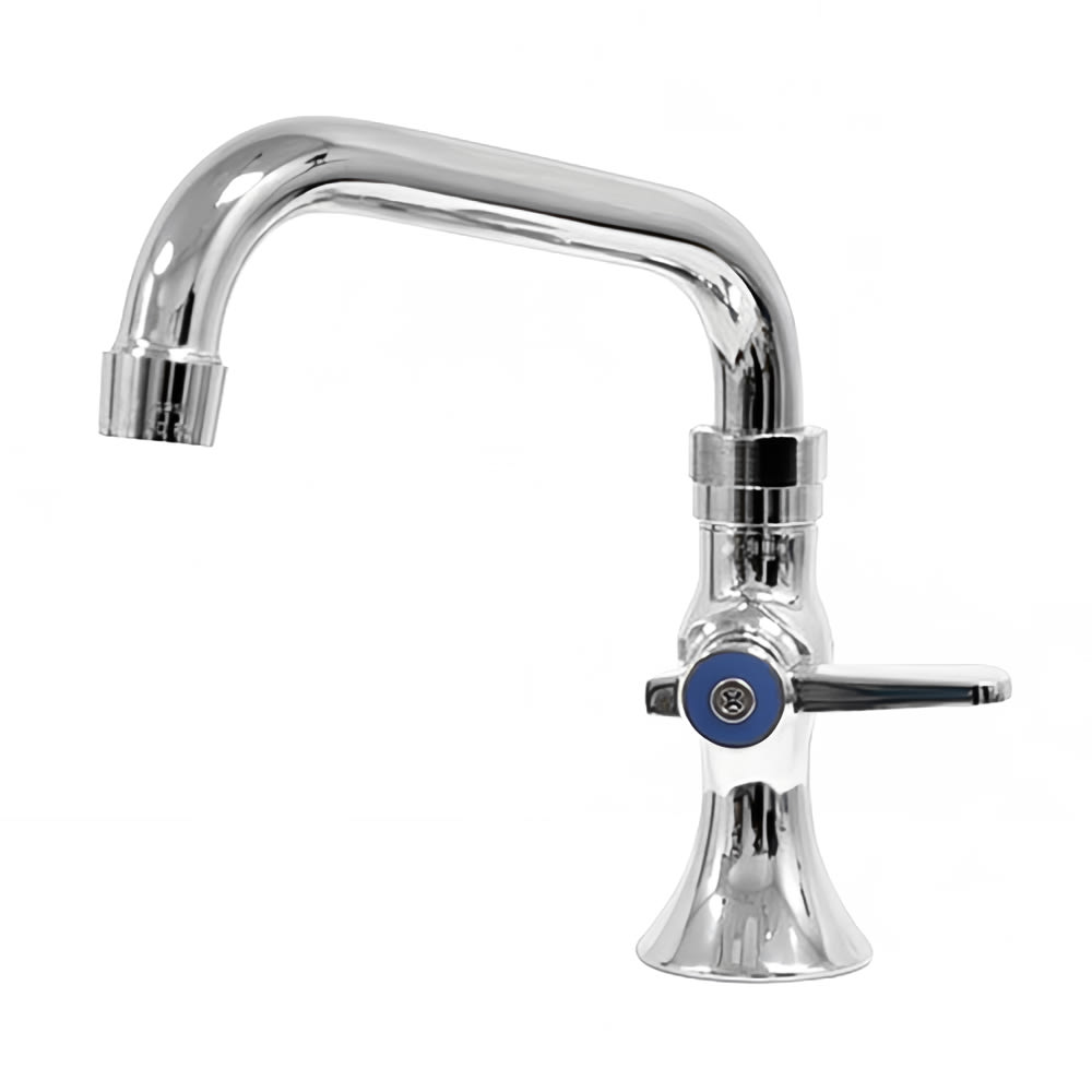 Advance Tabco K-49 Deck Mount Faucet for Hot Wells - 6" Gooseneck Spout