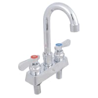 Advance Tabco K-52 Deck Mount Faucet - 3 1/2" Gooseneck Spout, 4" Centers, Lead Free thumbnail 4